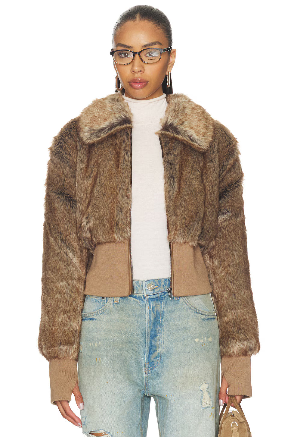 Unreal Fur | Event Horizon Jacket - Natural