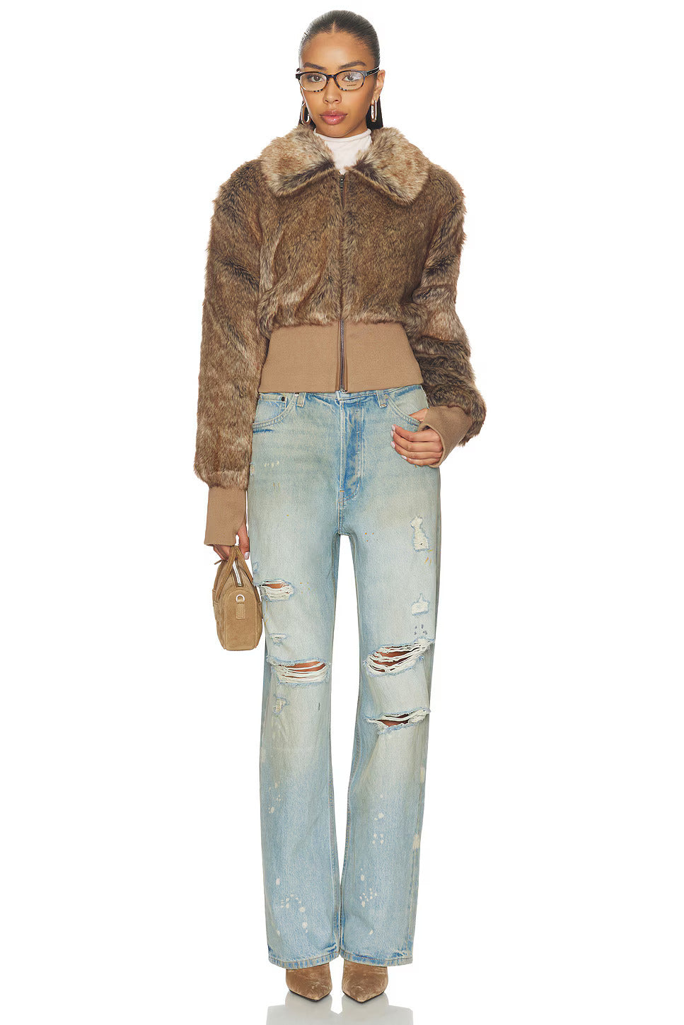 Unreal Fur | Event Horizon Jacket - Natural