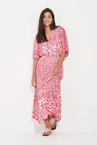 VERGE | VALE TOP - PINK PRINT