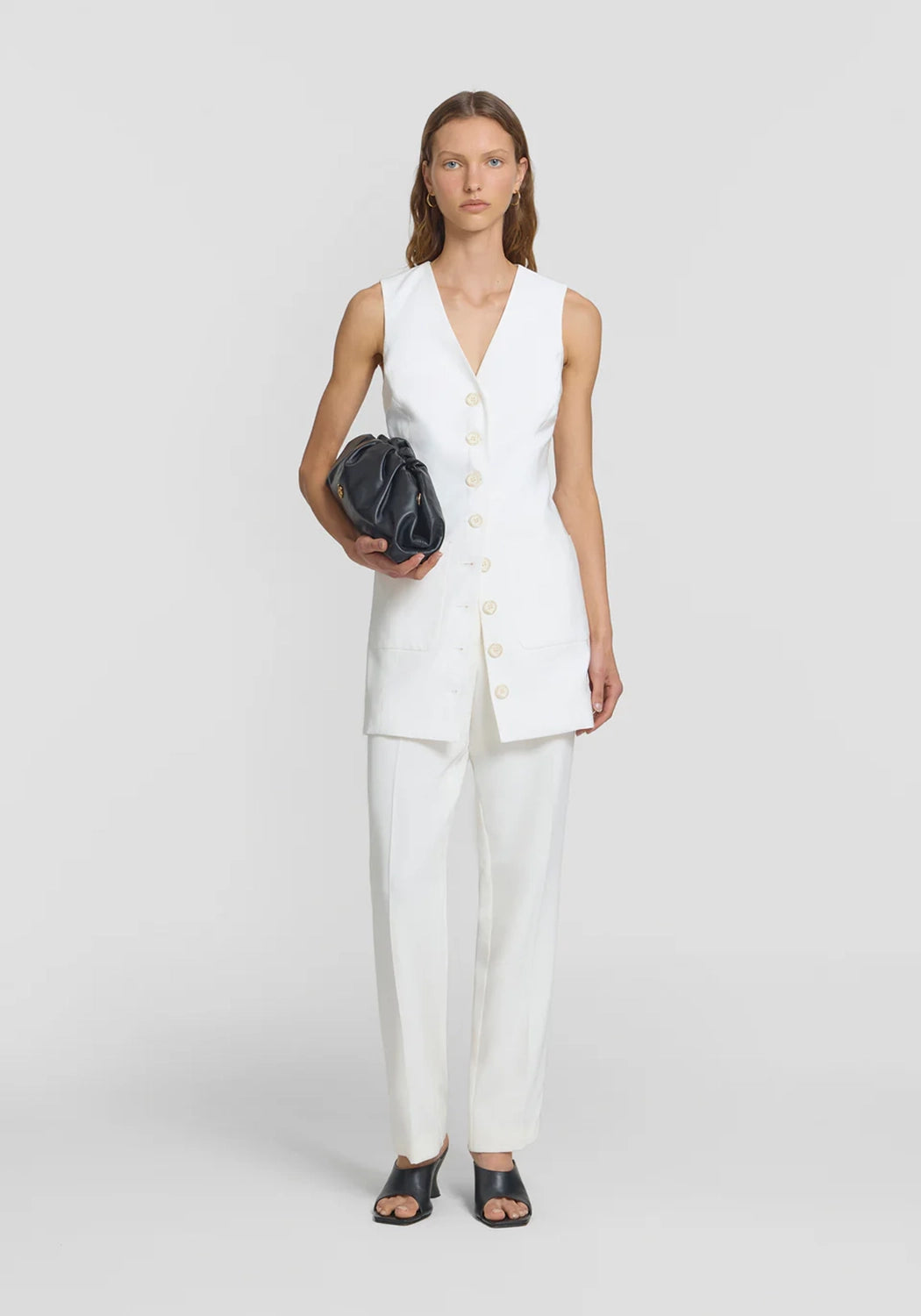 VIKTORIA & WOODS | CASCADE DRESS - IVORY