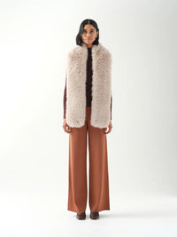 Unreal Fur | West End Scarf - Almond