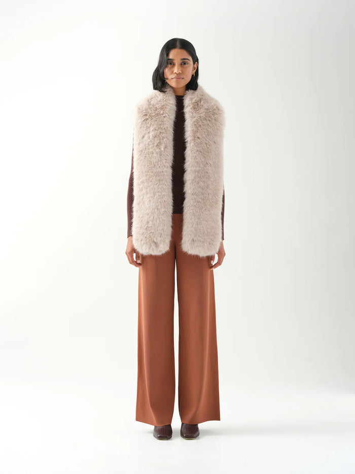 Unreal Fur | West End Scarf - Almond