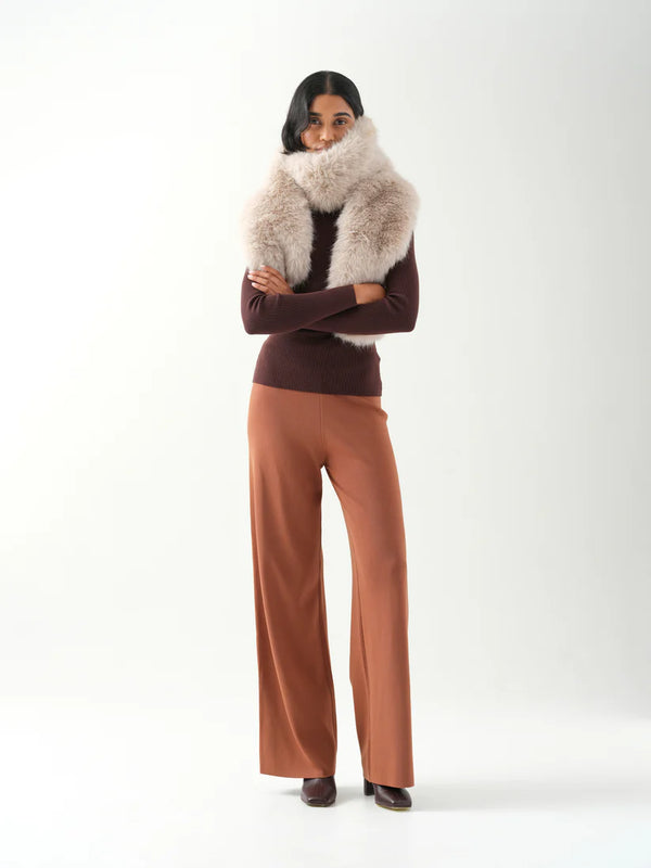 Unreal Fur | West End Scarf - Almond