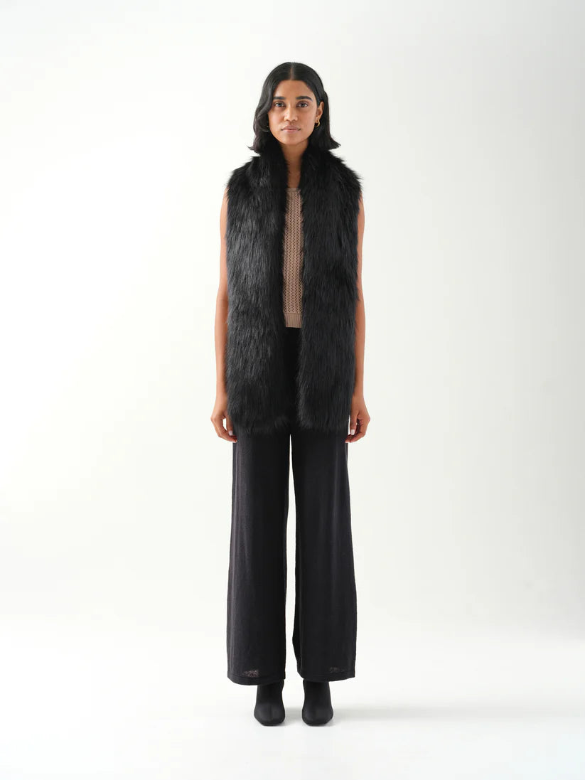 Unreal Fur | West End Scarf - Black