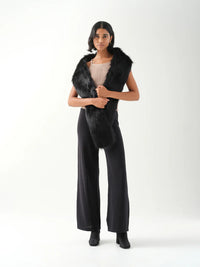 Unreal Fur | West End Scarf - Black