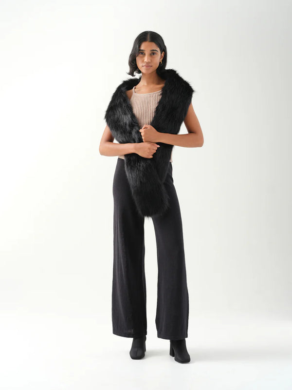 Unreal Fur | West End Scarf - Black