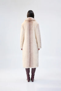 Unreal Fur | White Plains Coat - Ombre Cream