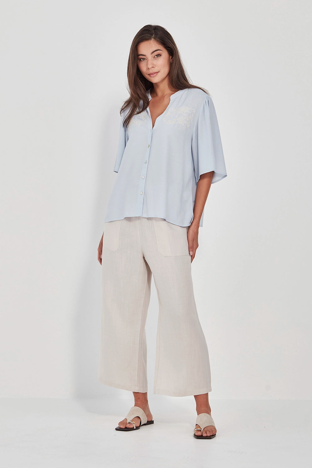 VERGE | SOHO 3/4 PANT - BONE