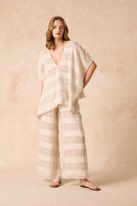 Estilo Emporio | Ziga Top - Tela Atena Natural