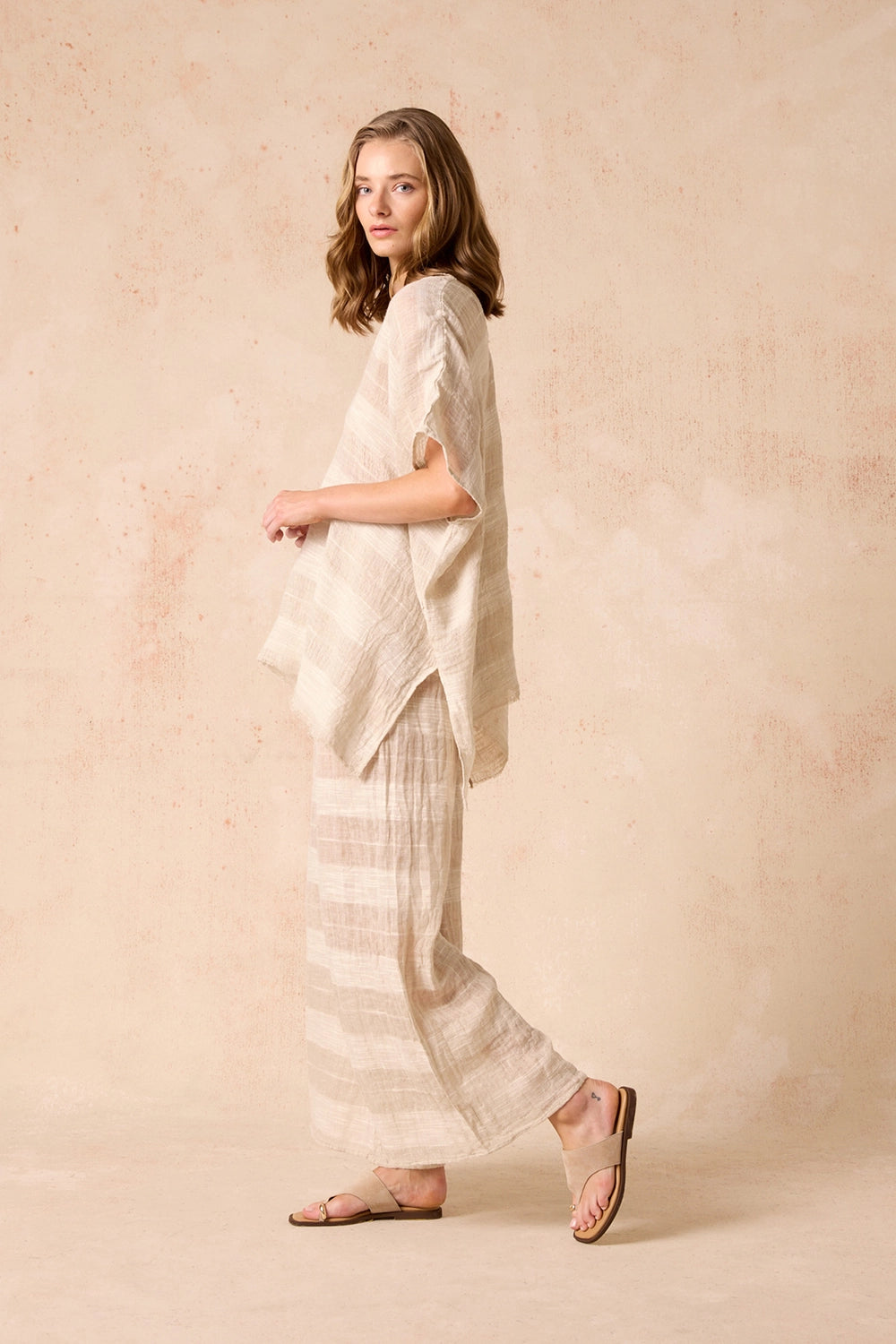 Estilo Emporio | Ziga Top - Tela Atena Natural