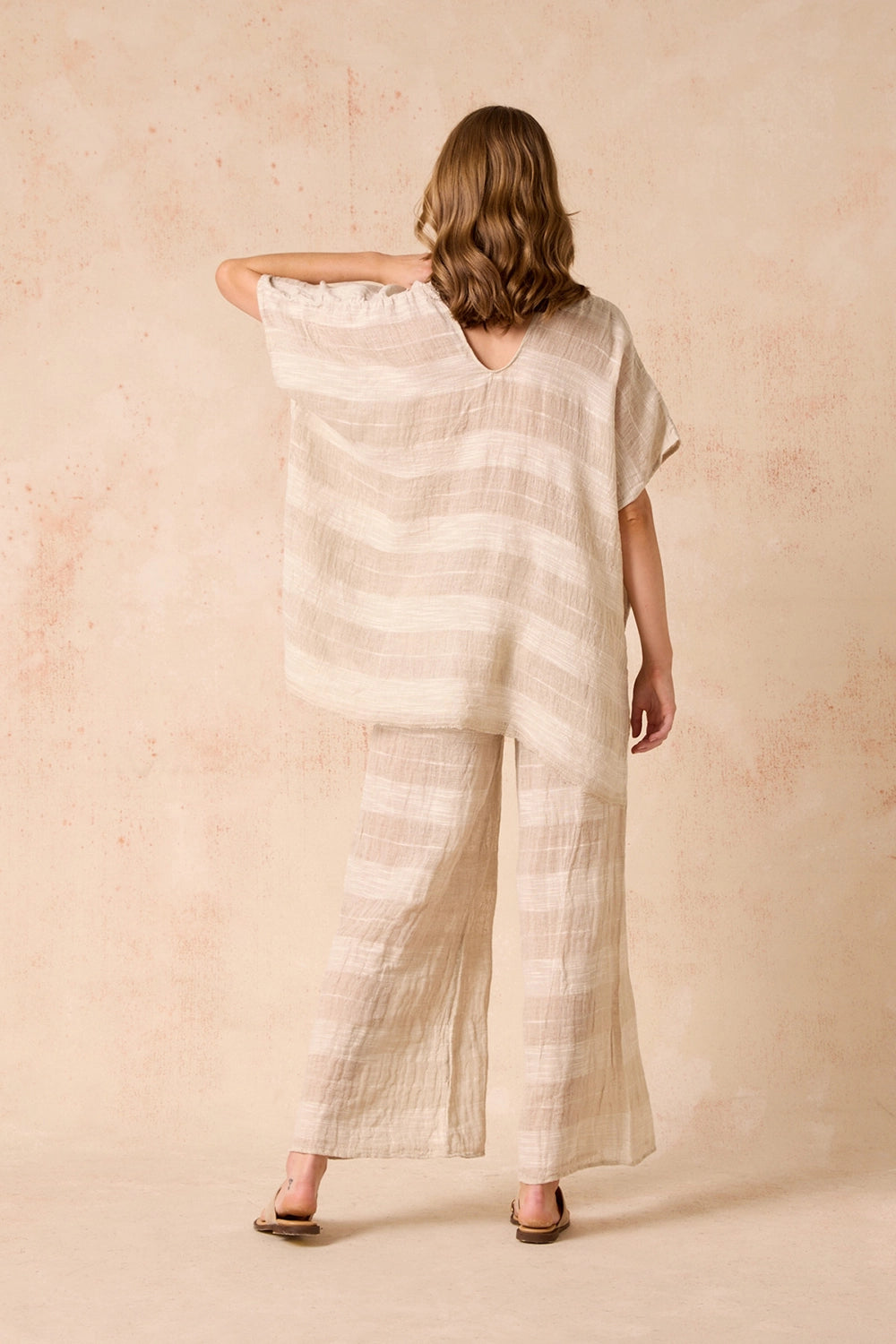 Estilo Emporio | Ziga Top - Tela Atena Natural