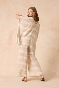 Estilo Emporio | Ziga Top - Tela Atena Natural