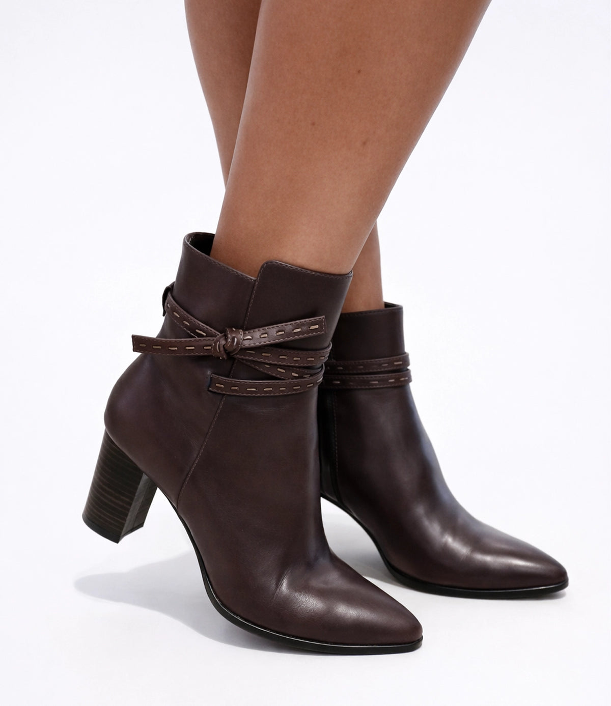 Django & Juliette | Adaire Boot - Chocolate Leather