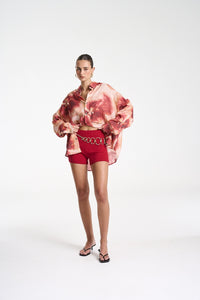 SUMMI SUMMI | LS OVERSIZED SHIRT - ALOHA