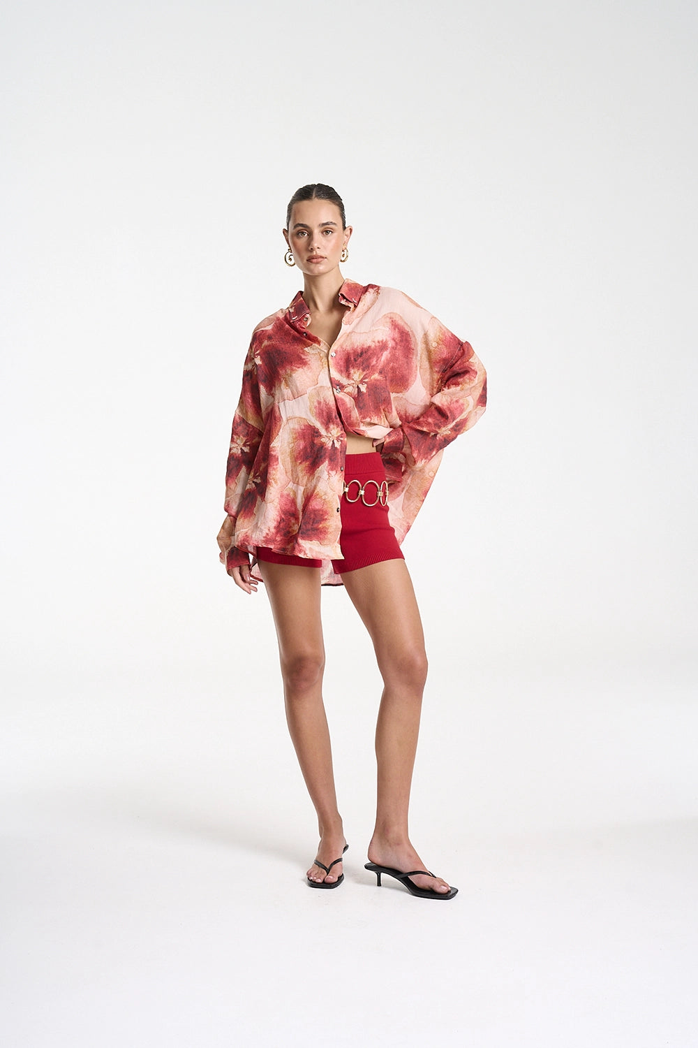 SUMMI SUMMI | LS OVERSIZED SHIRT - ALOHA