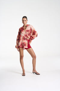 SUMMI SUMMI | LS OVERSIZED SHIRT - ALOHA