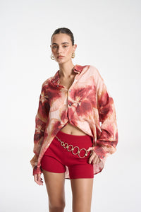 SUMMI SUMMI | LS OVERSIZED SHIRT - ALOHA