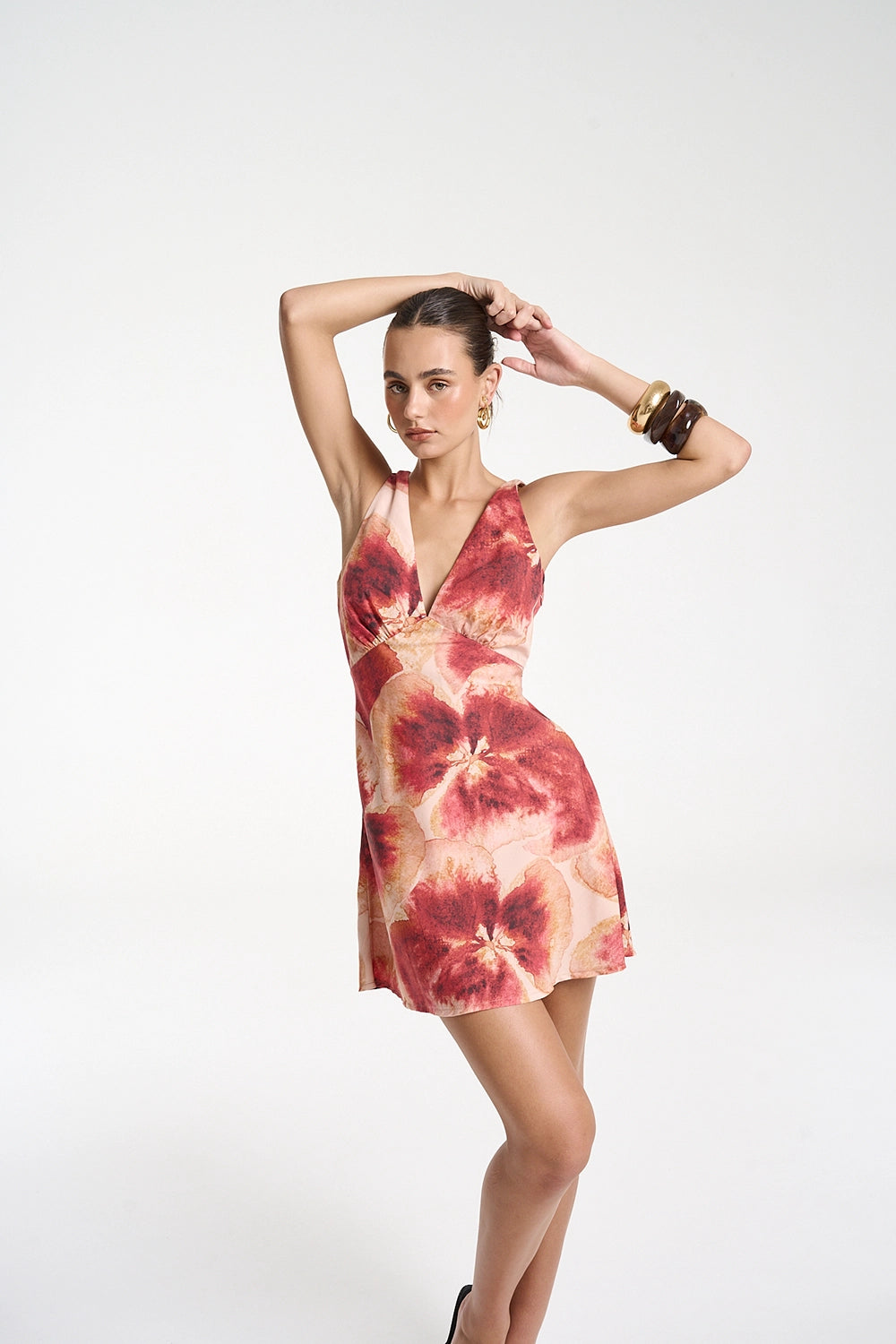 SUMMI SUMMI | SWEETHEART MINI DRESS - ALOHA