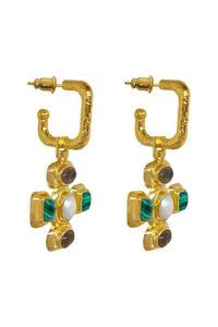 Mountain & Moon | Anushka Earrings | Gold