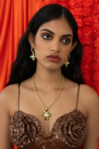 Mountain & Moon | Anushka Earrings | Gold