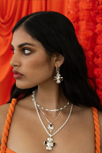 Mountain & Moon | Anushka Earrings | Silver