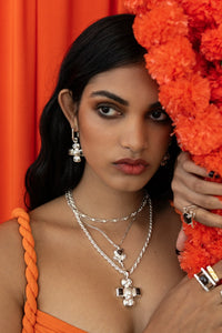 Mountain & Moon | Anushka Earrings | Silver