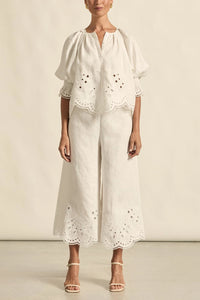 ZOE KRATZMANN | APPRISE PANT | PORCELAIN