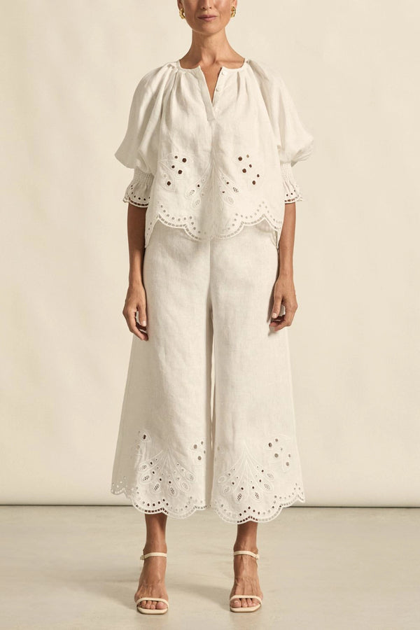 ZOE KRATZMANN | APPRISE PANT | PORCELAIN