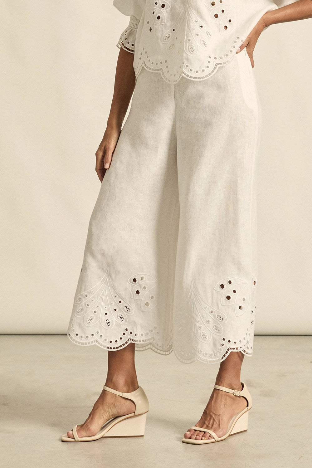 ZOE KRATZMANN | APPRISE PANT | PORCELAIN