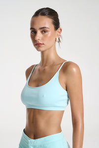SUMMI SUMMI | SPORTS CROP - AQUA