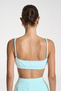 SUMMI SUMMI | SPORTS CROP - AQUA