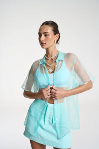 SUMMI SUMMI | ROMEO SHIRT - AQUA