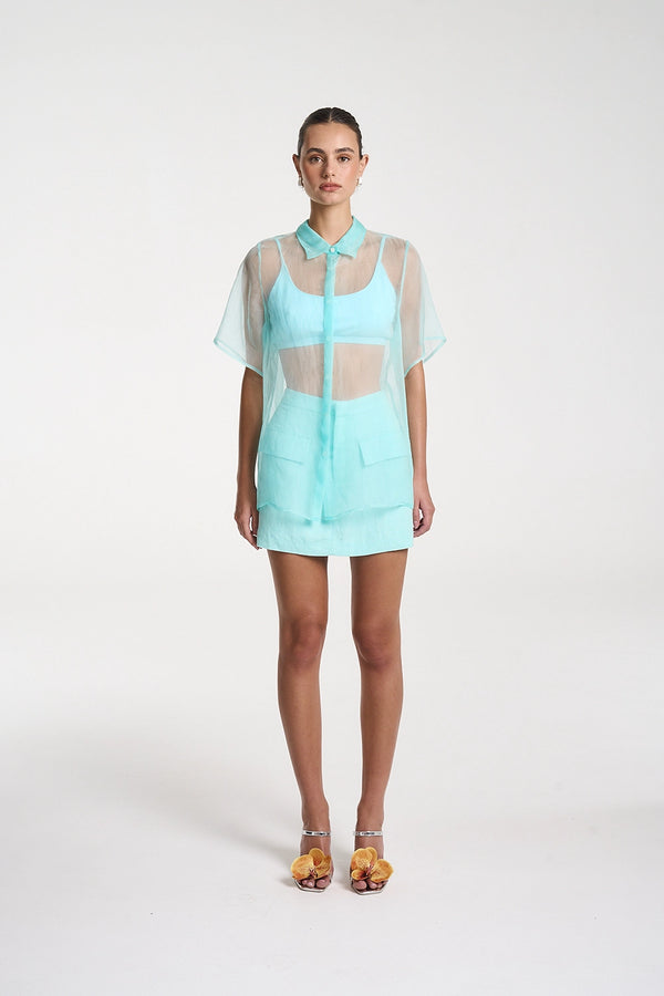 SUMMI SUMMI | SKORT - AQUA