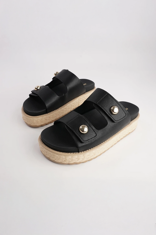 MOLLINI | BOWERS - BLACK/NATURAL