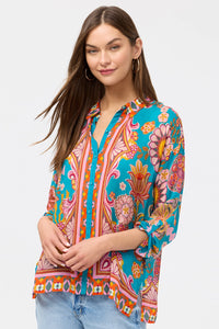 JOHNNY WAS | THE AUDREY BUTTON UP SHIRT - ENDORA C10125-E