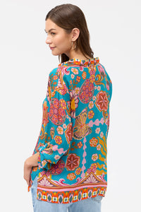 JOHNNY WAS | THE AUDREY BUTTON UP SHIRT - ENDORA C10125-E