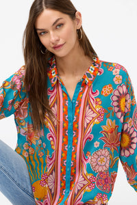 JOHNNY WAS | THE AUDREY BUTTON UP SHIRT - ENDORA C10125-E