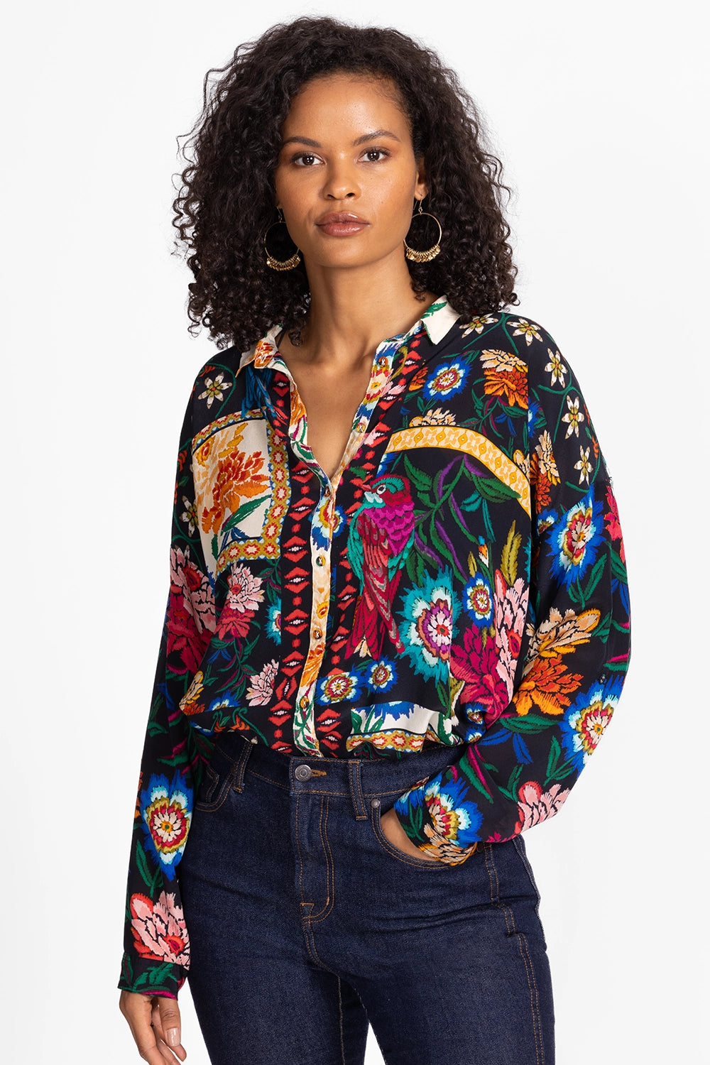 JOHNNY WAS | THE OVERSIZED AUDREY SHIRT - EIRENE