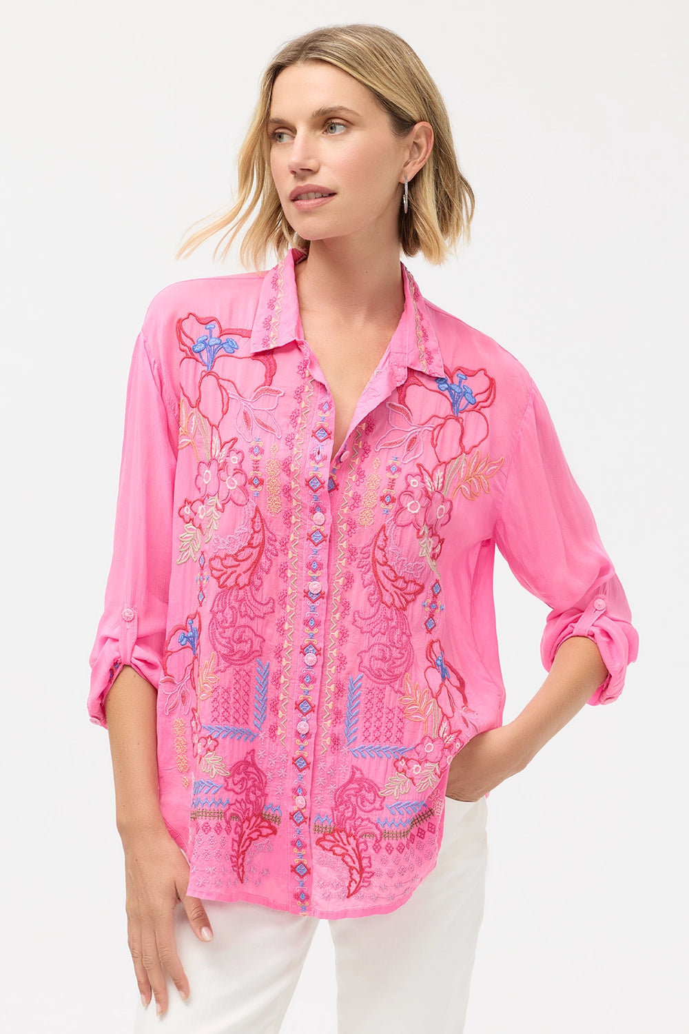 JOHNNY WAS | LUISA SHIRT - GIN FIZZ