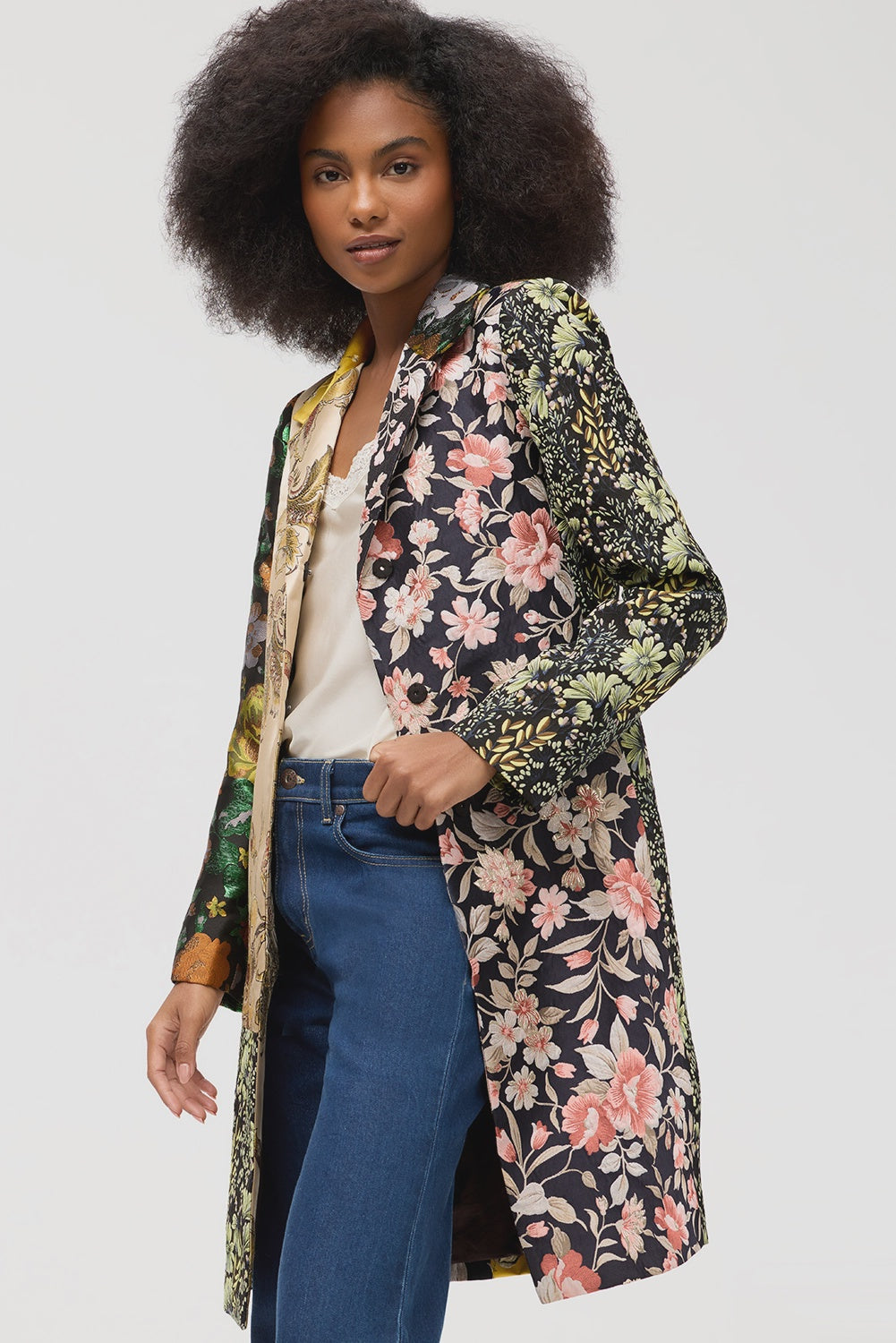 JOHNNY WAS | LIMITED EDITION JACQUARD COAT - BLACK C41525-O