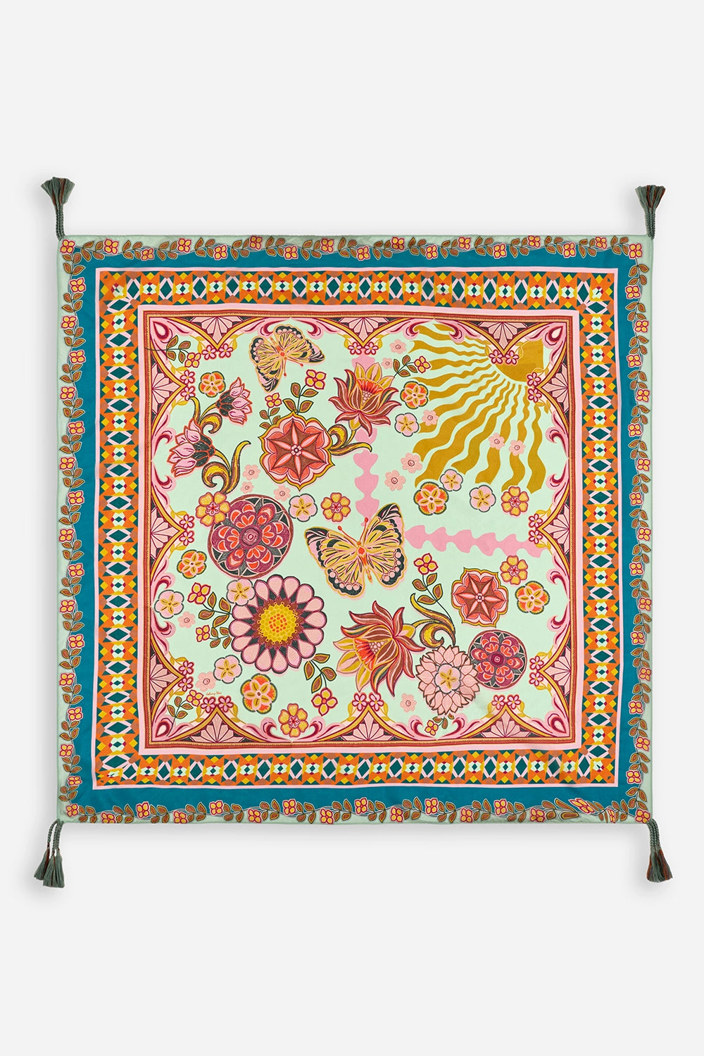 JOHNNY WAS | SILK SCARF - ENDORA – Hollie Rose