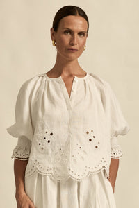 ZOE KRATZMANN | DAWN TOP | PORCELAIN