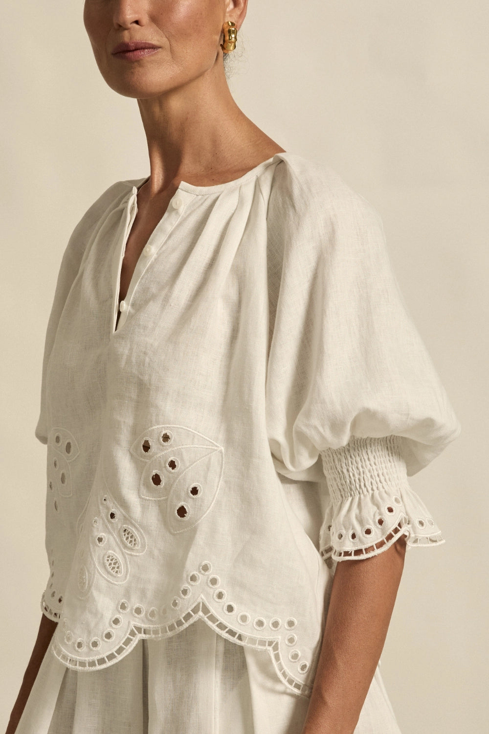 ZOE KRATZMANN | DAWN TOP | PORCELAIN