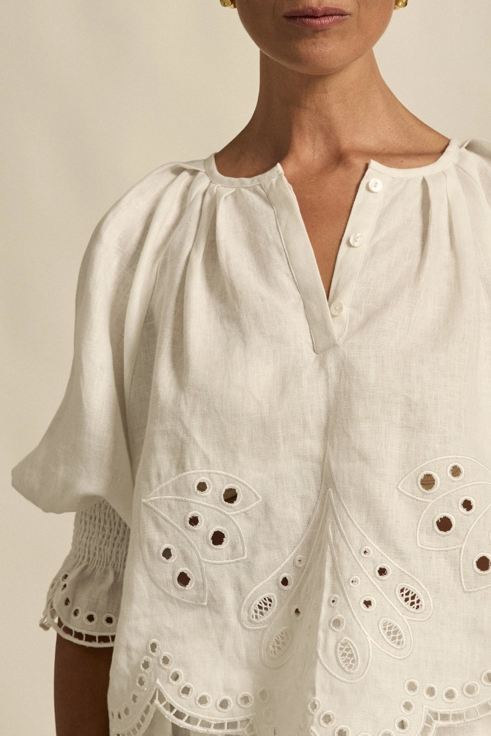 ZOE KRATZMANN | DAWN TOP | PORCELAIN