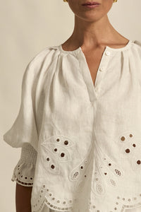 ZOE KRATZMANN | DAWN TOP | PORCELAIN