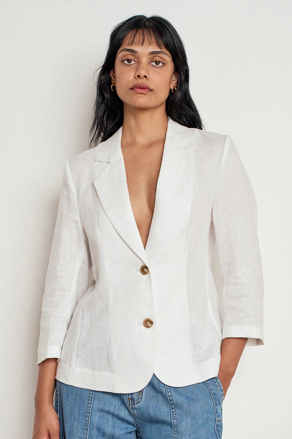 ZOE KRATZMANN | ILLUMINATE JACKET | PORCELAIN