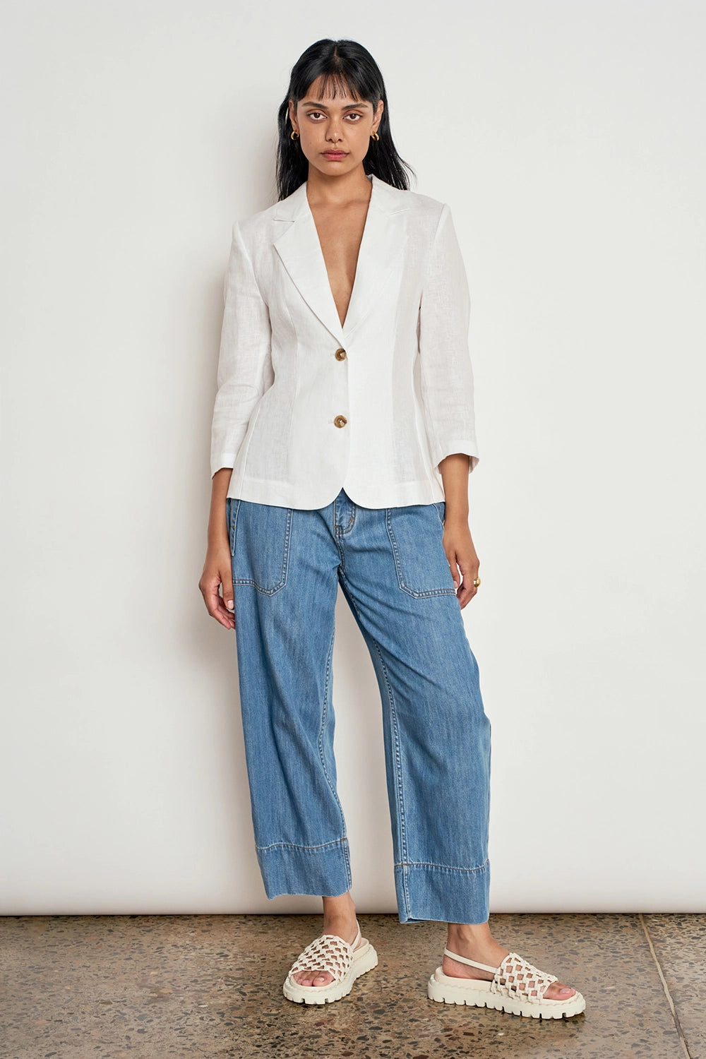 ZOE KRATZMANN | ILLUMINATE JACKET | PORCELAIN