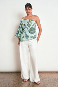 ZOE KRATZMANN | OFFSET PANT | PORCELAIN