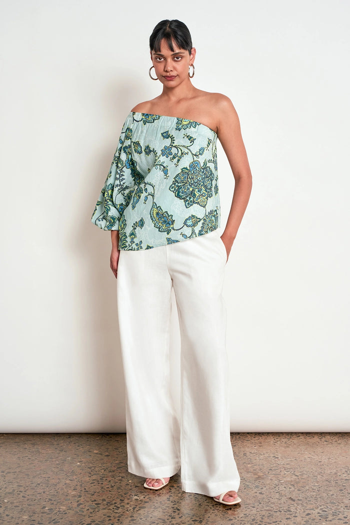 ZOE KRATZMANN | OFFSET PANT | PORCELAIN