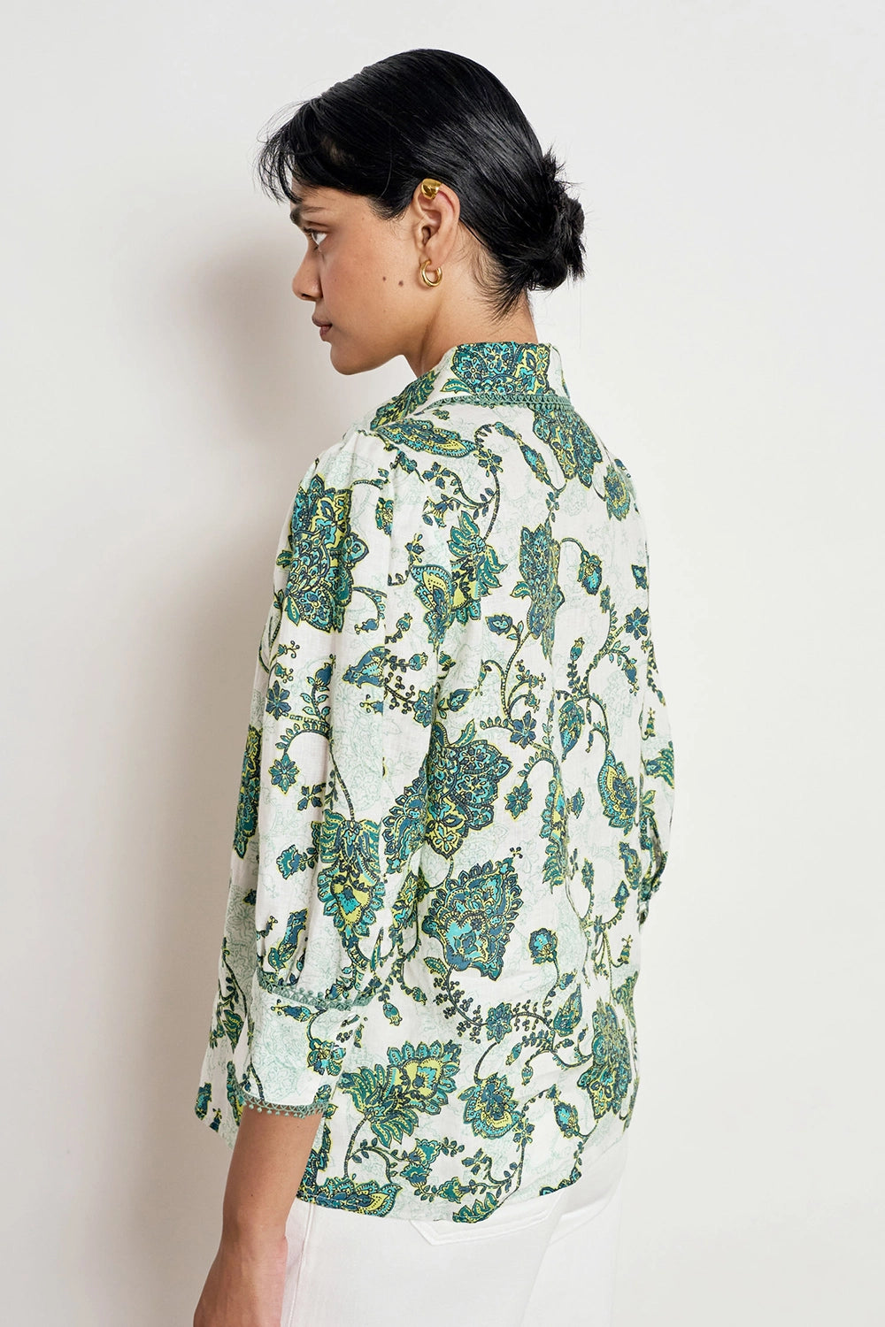 ZOE KRATZMANN | SERENADE TOP | GARDEN PAISLEY